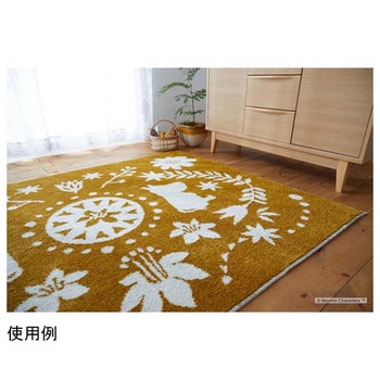 MOOMIN ラグ フォークライン 130×185cm 13473182シリーズ スミノエ