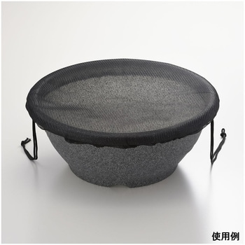 メダカ鉢の保護ネット スドー