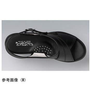 キレイコートスタンダードクロスサンダル ブラック 7709シリーズ 山一