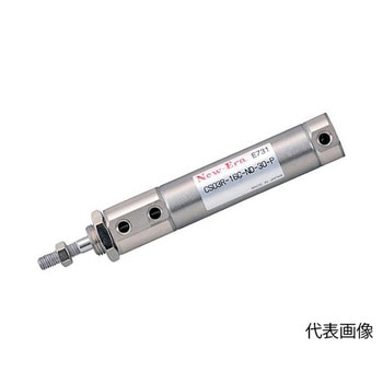 クリーン対応シリンダΦ16mmマグネット無し CA03R-16C-ND-185シリーズ New-Era(ニューエラー)