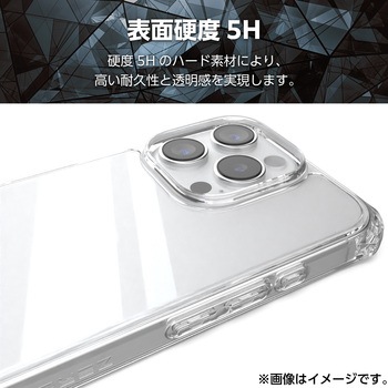iPhone16 Pro ケース ハイブリッド フォルティモ 衝撃吸収 ストラップホール付 黄変防止 ZEROSHOCK エレコム