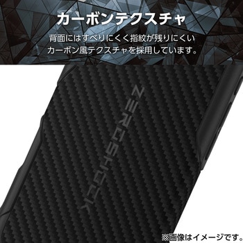 iPhone16ケース ソフト カバー 滑りにくいグリップテクスチャー 衝撃吸収 カメラレンズ保護設計 ZEROSHOCK エレコム