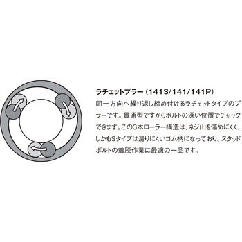 ラチェットプラー (ショート) Ko-ken コーケン(山下工業研究所)