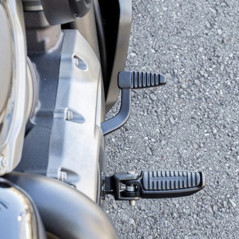 ブレーキペダルカバー ワイド マットブラック KIJIMA(キジマ)