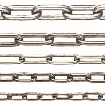 ステンレス雑用ロングチェーン(Φ6mm～Φ22mm) 関西マリーン