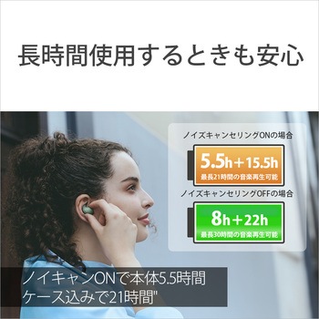 ワイヤレスノイズキャンセリングステレオヘッドセット SONY