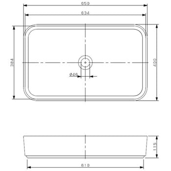 角型洗面器 カクダイ