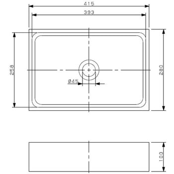 角型手洗器 カクダイ