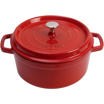 ストウブ ピコ・ココット ラウンド 22cm チェリー 40509-825 STAUB(ストウブ)