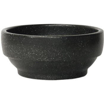 陶器 スタッキング ビビンバ鍋 18cm 黒石目調 230 326-0136 ミヤザキ食器