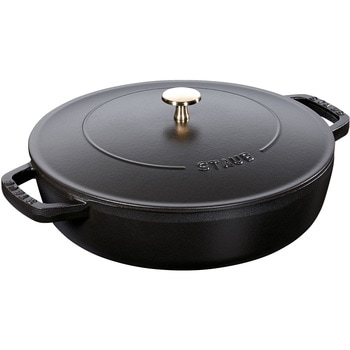 ストウブ ブレイザーソテーパン 24cm ブラック 40511-473 STAUB(ストウブ)