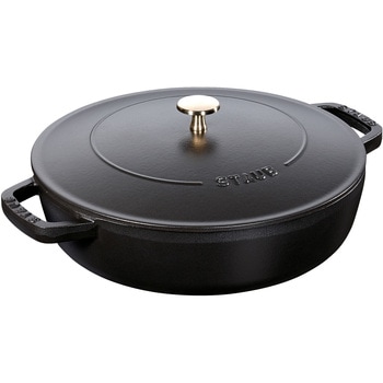 ストウブ ブレイザーソテーパン 28cm ブラック 40511-472 STAUB(ストウブ)