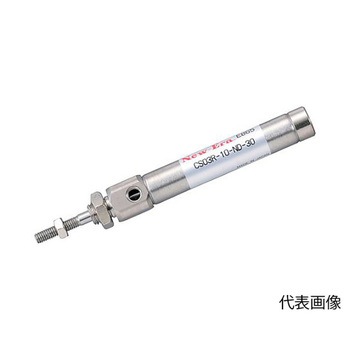標準マイクロシリンダ 内径Φ10MM ストローク10MM 複動標準形 配管横方向マウントネジ付 CS03R-10-ND-10-M-ZCシリーズ - New-Era(ニューエラー)
