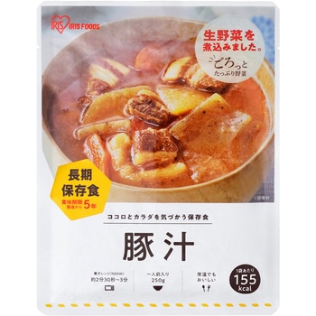 災対食 豚汁 250g アイリスオーヤマ