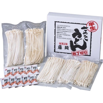 包丁切りさぬき半生うどん(つゆ付) ノーブランド