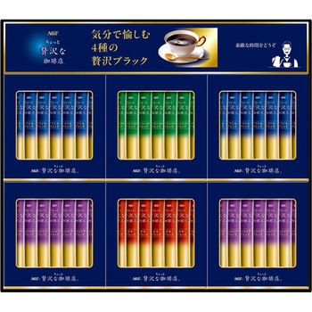 AGF ちょっと贅沢な珈琲店 スティックブラックギフト 味の素AGF(旧:味の素ゼネラルフーヅ)