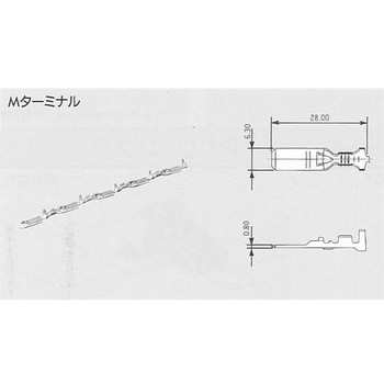 58コネクタ・Xタイプ ターミナル 矢崎総業