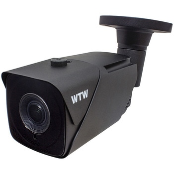 防犯カメラ 5MP 4シリーズ専用 2.8～12mmバリフォーカルレンズ 照射距離約40m 赤外線バレット型カメラ 黒 塚本無線