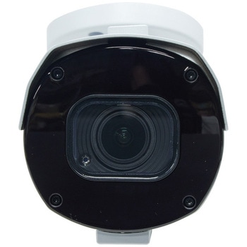 防犯カメラ 8MP 4シリーズ専用 2.8～12mmバリフォーカルレンズ 照射距離約30m 赤外線型バレットカメラ 白 塚本無線
