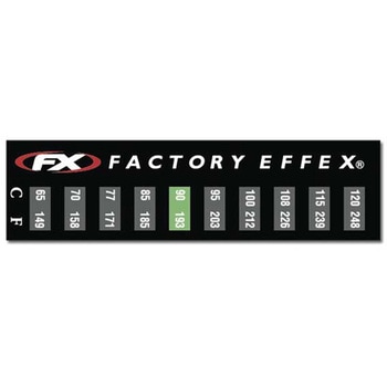 メンテナンスステッカー 温度目盛り FACTORY EFFEX(ファクトリーエフェックス)