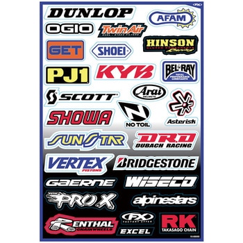 ステッカーキット スポンサーA FACTORY EFFEX(ファクトリーエフェックス)
