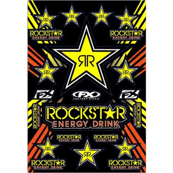 ステッカーキット Rockstar(ロックスター) FACTORY EFFEX(ファクトリーエフェックス)