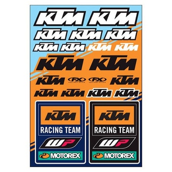 OEM ステッカーシート KTM レーシング FACTORY EFFEX(ファクトリーエフェックス)