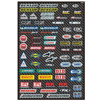 ステッカーキット ストリートマイクロスポンサー FACTORY EFFEX(ファクトリーエフェックス)