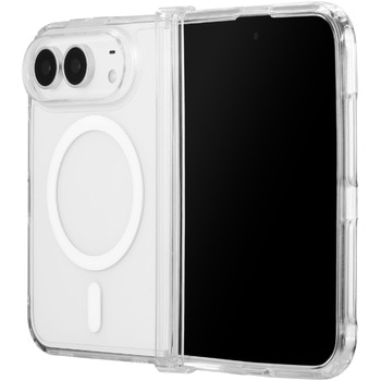 iPhone Duo 耐傷・耐衝撃ハイブリッドケース クリア LEPLUS NEXT