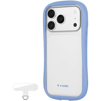 iPhone 18 Pro/iPhone 17 Pro 耐傷・耐衝撃ハイブリッドケース ライトブルー LEPLUS NEXT