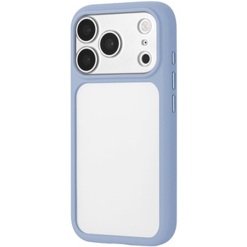 iPhone 18 Pro/iPhone 17 Pro 耐傷・耐衝撃ハイブリッドケース ライトブルー LEPLUS NEXT