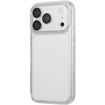 iPhone 18 Pro/iPhone 17 Pro カメラレンズ保護ハイブリッドケース クリア LEPLUS NEXT