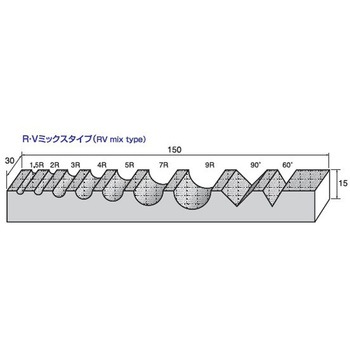 ダイヤモンドドレッサー#120 30×150×15 アルゴファイルジャパン