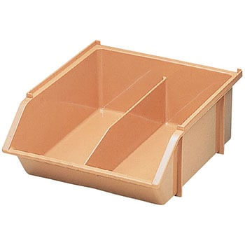 クリーンボックス アソーター 薄茶 関東プラスチック工業