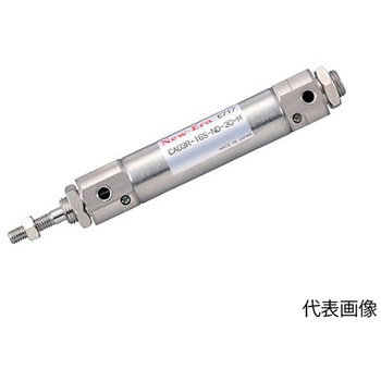 スピードコントローラー付シリンダΦ16ストローク75mmクレビス形マグネット CS03R-16S-PDシリーズ New-Era(ニューエラー)