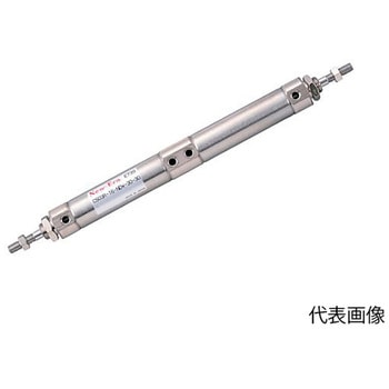 デュアルストロークシリンダΦ16mm複動基本形st10mm+st15mmマグネット CS03R-16-NDW-10シリーズ New-Era(ニューエラー)