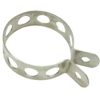 マフラーバンド (ステンレス/バフ) 70mm TAKEGAWA(武川)