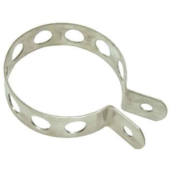 マフラーバンド (ステンレス/バフ) 80mm - TAKEGAWA(武川)