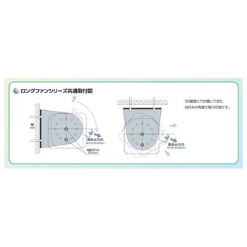 ロングファン LAC-SP3F LAC-SP3F-200Vシリーズ ニッシントーア・岩尾