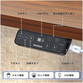 電動昇降フレーム E7シリーズ FlexiSpot