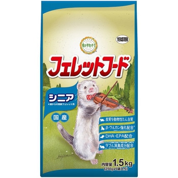 動物村 フェレットフード 1パック 250g×6袋 イースター