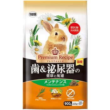 プレミアムレシピ ラビット 歯&泌尿器の健康に配慮 1パック 225g×4袋 イースター
