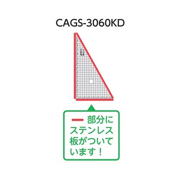 カッティング方眼 快段目盛 CAGSシリーズ 新潟精機(SK)