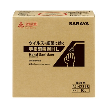 手指消毒剤HL SARAYA(サラヤ)