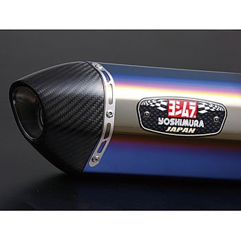 110-40A-5W80B GROM Slip-On R-77S サイクロン カーボンエンド EXPORT SPEC(STBC) 1個 ヨシムラ  【通販モノタロウ】