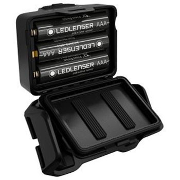 【HF4】乾電池付属ヘッドライト LED LENSER