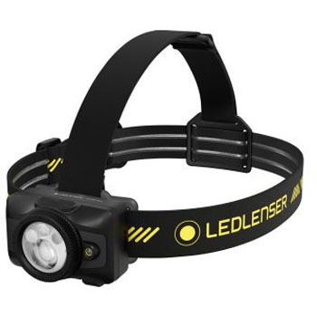 【HF7R Pro】ヘルメット対応照射コントロールALB搭載バッテリー式ヘッドライト LED LENSER