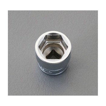 3/8"DR ディープソケット 六角 EA618PMシリーズ エスコ