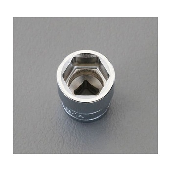 3/8"DR セミディープソケット 六角 EA618PRシリーズ エスコ