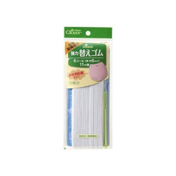 強力ゴムひも 抗菌防臭加工/白 EA628PWシリーズ エスコ
